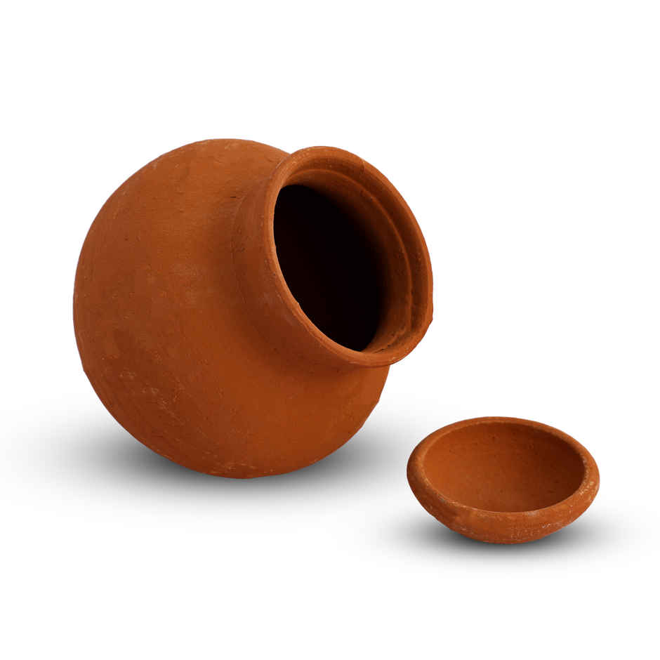 Traditional Clay Pot | 1 ltr | Shankranti Special | Oye Happy