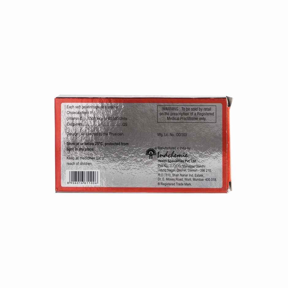 DV 60K  Vitamin D3 Capsule