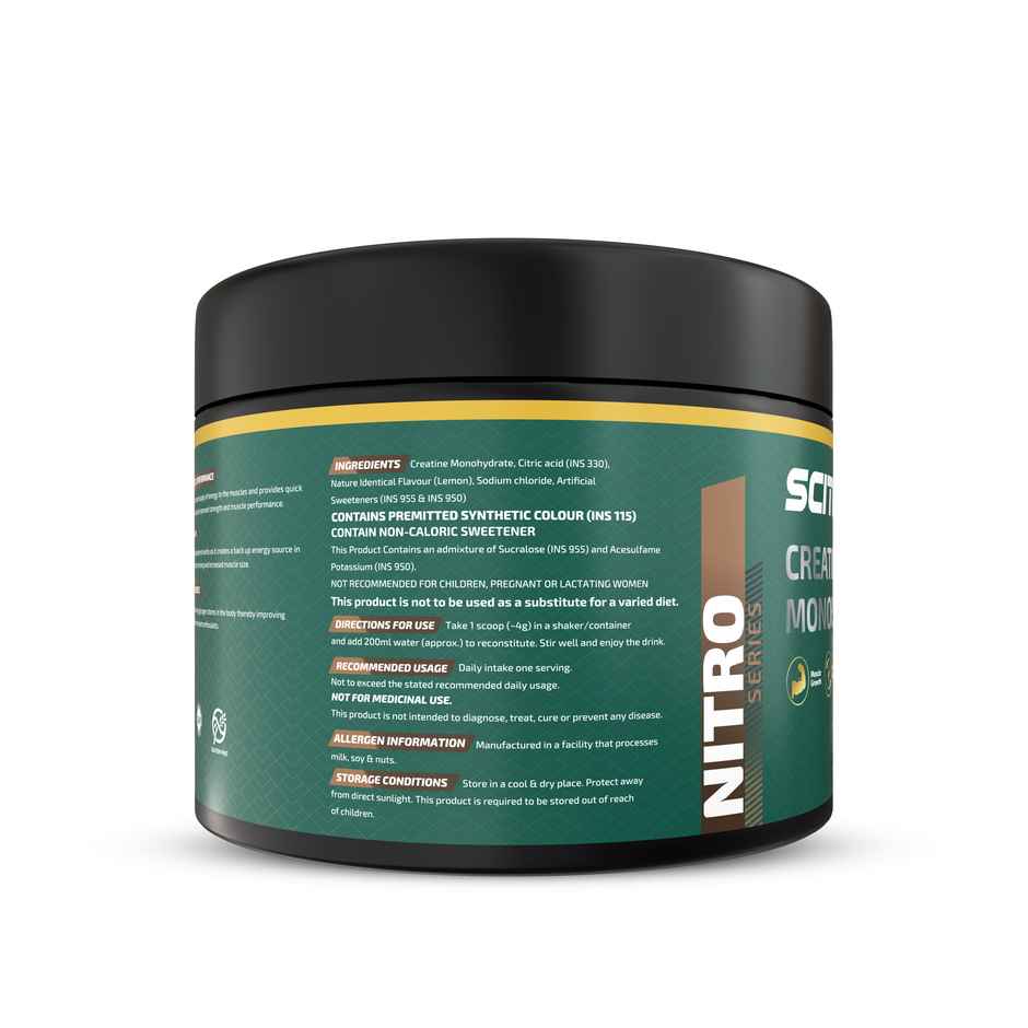 Scitron Nitro Creatine Monohydrate - Lemon