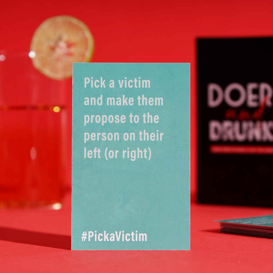 Doers & Drunks Card Game | Party Games | Drinking Card Game for Adults | Propcon