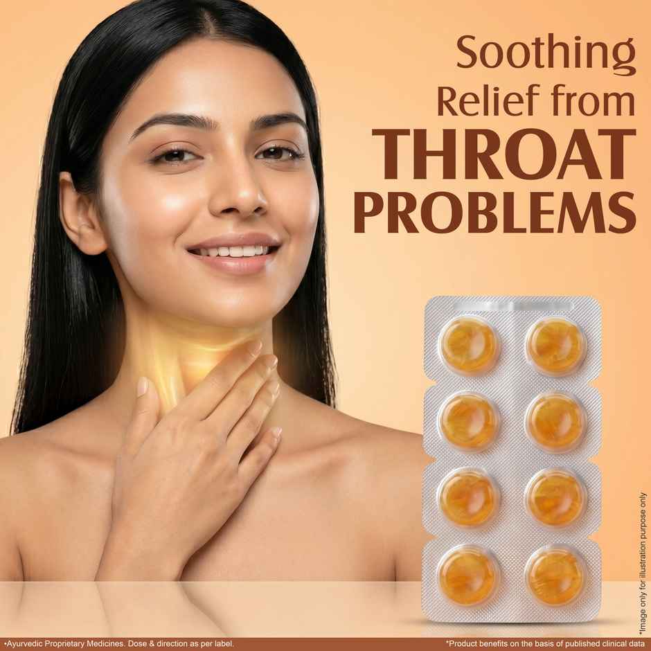 Multani Kuka Cough Tablets | Tulsi Ginger | For Sore & Irritating Cough