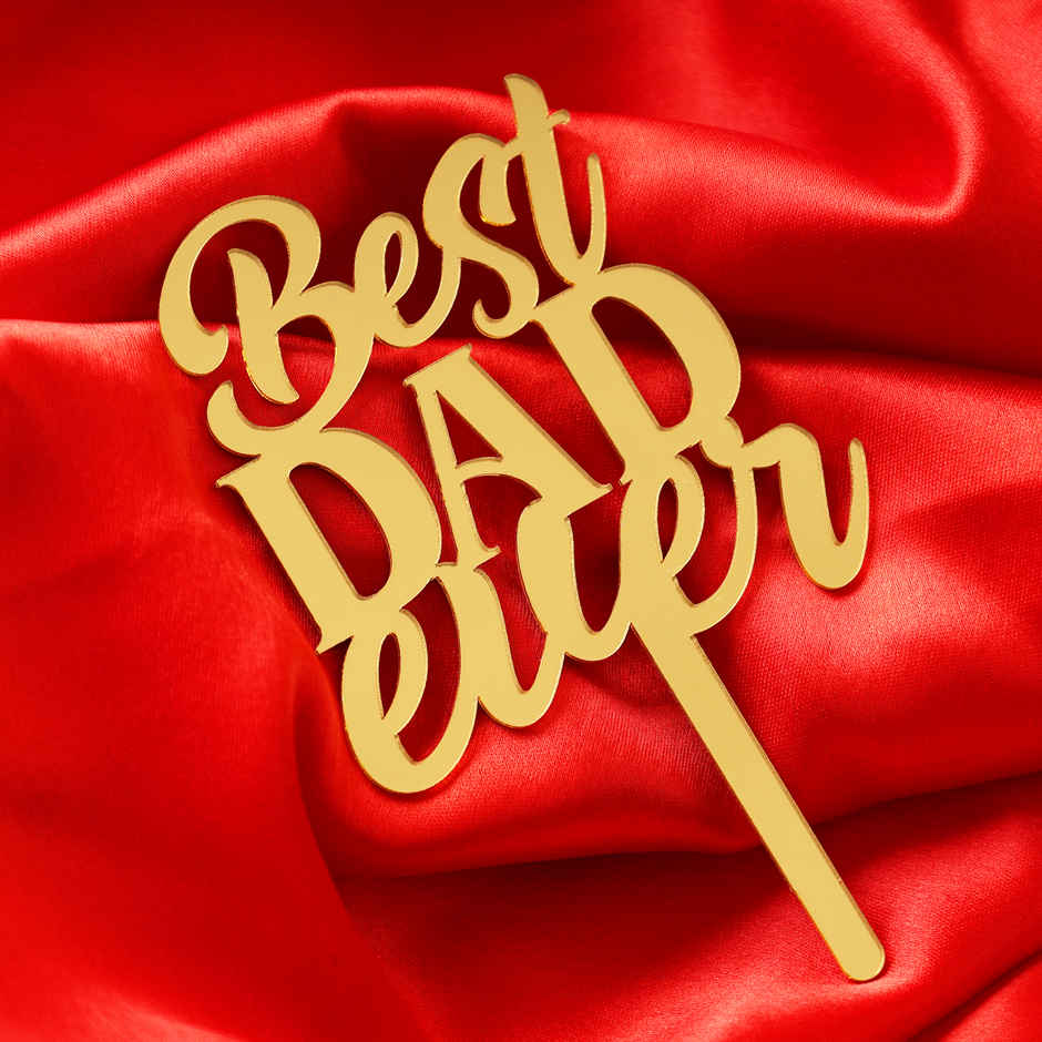 Best Dad Ever Cake Topper | Propcon