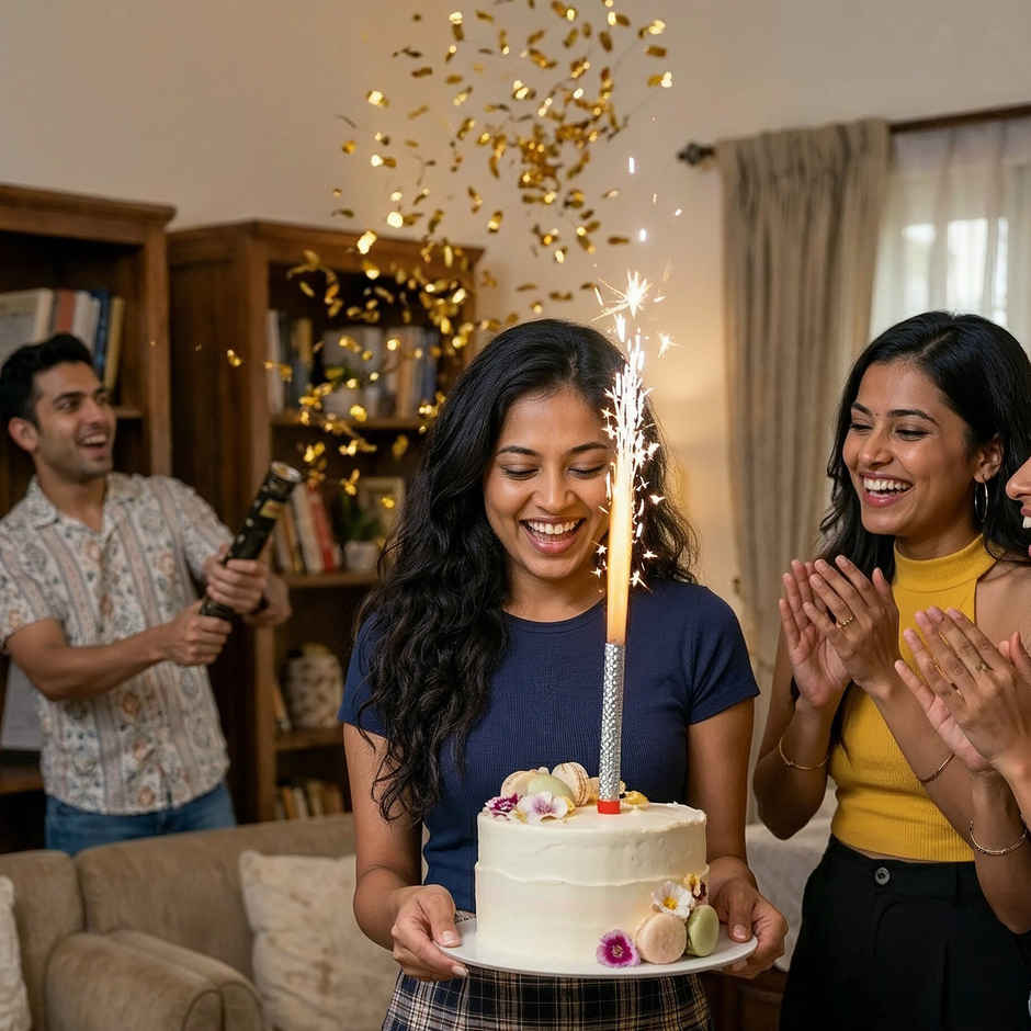 Sparkling Candles Birthday Poppers Set | Propcon
