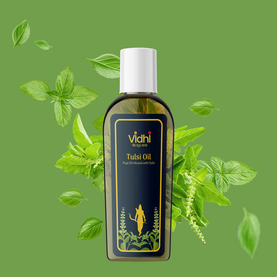 OM Bhakti Vidhi Special Puja Oil- Tulsi