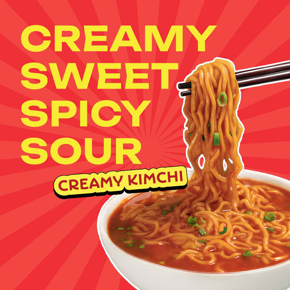 Yu Korean Ramen Creamy Kimchi Noodle Soup