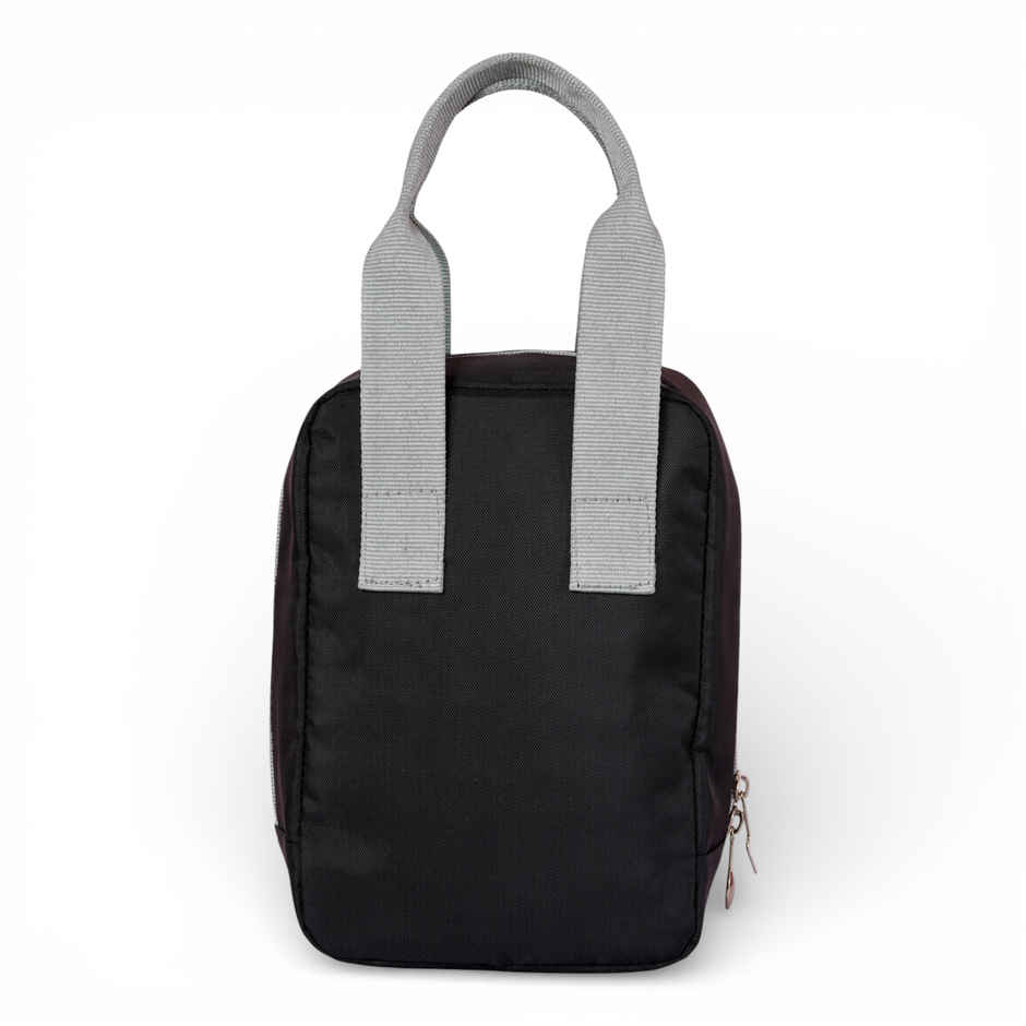 HOOM Solid Colour Lunch Bag with Met-PET Insulation & Front Pocket | Fresh and Warm for Longer