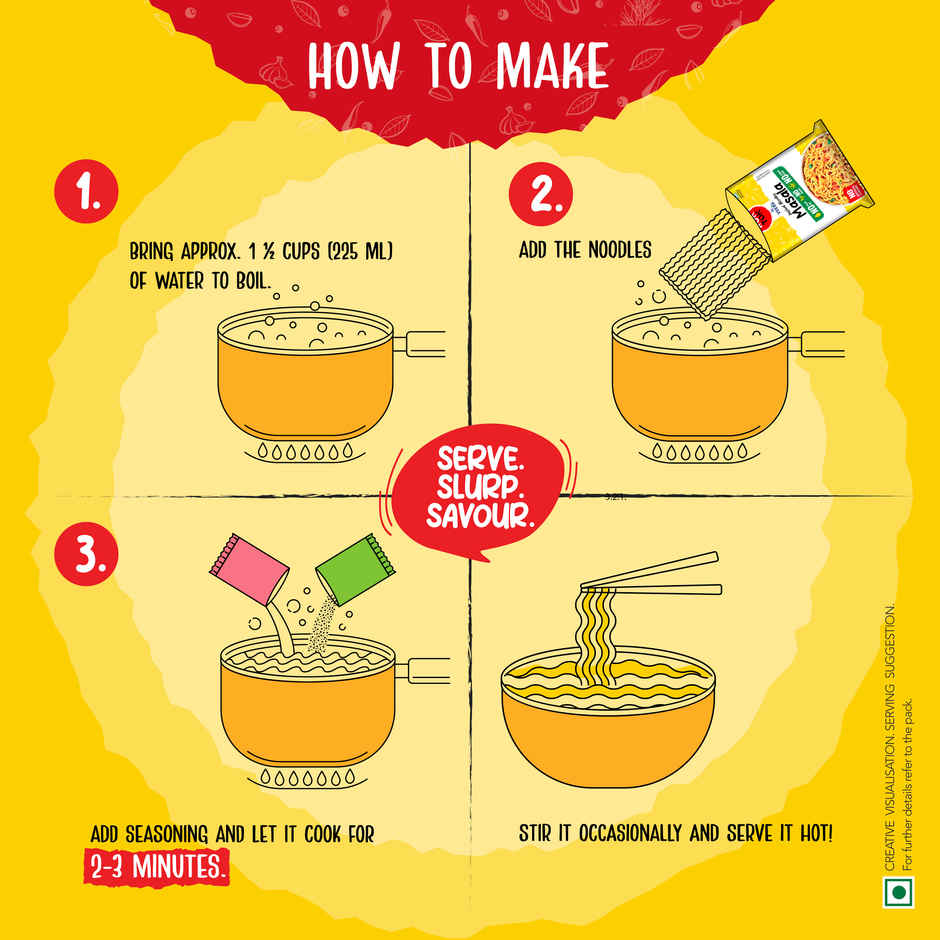 Wok Tok by Veeba Masala Instant Noodles | No Maida | No Palm Oil