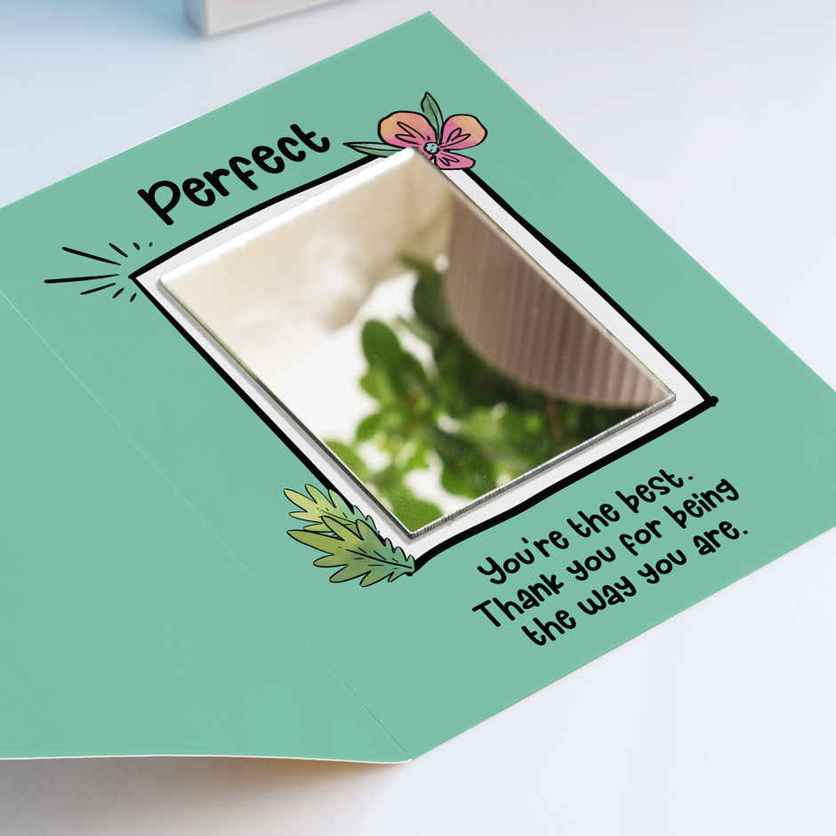 Surprise Mirror Card for Mom | Oye Happy