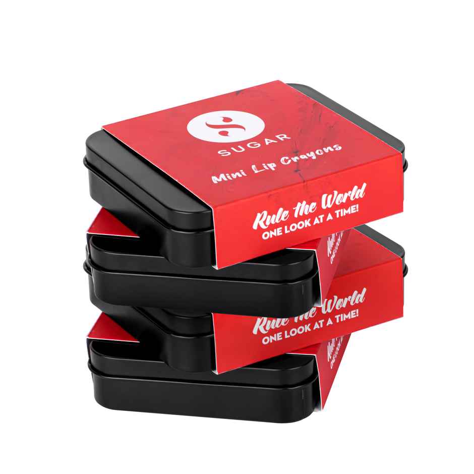 SUGAR Cosmetics Matte As Hell Mini Sets - Nude (Pack of 3)