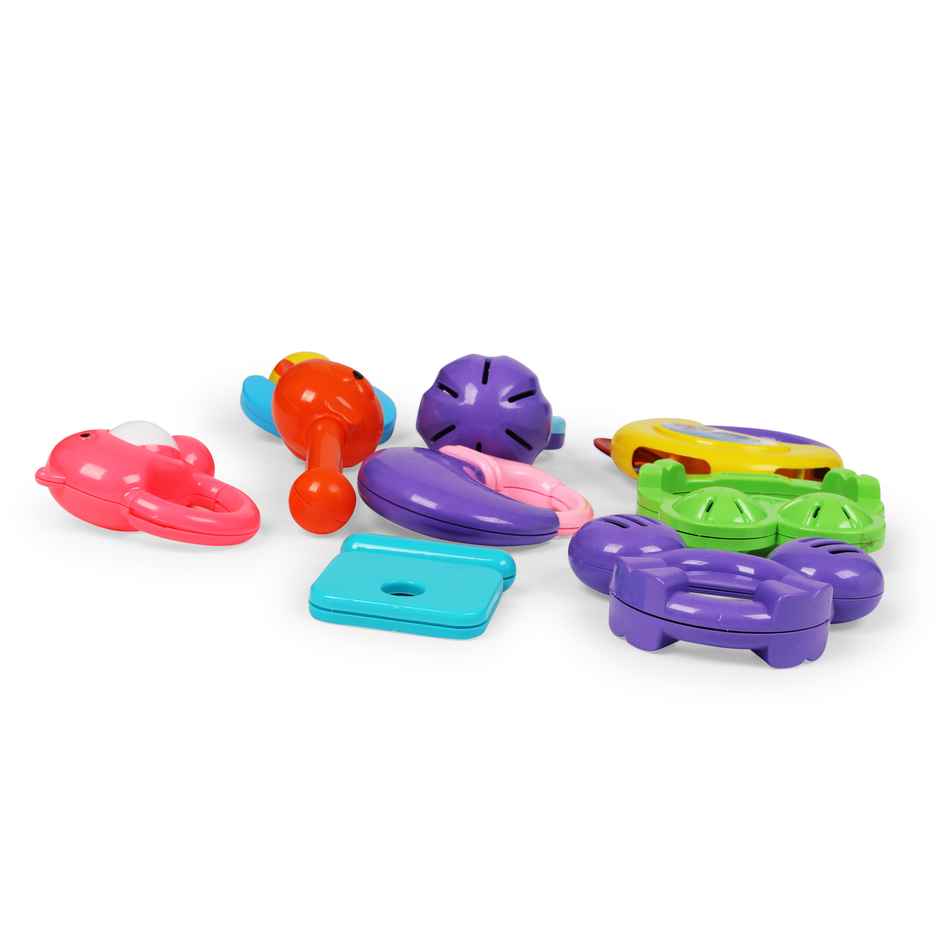 Toyzone 9 Piece Baby Rattles