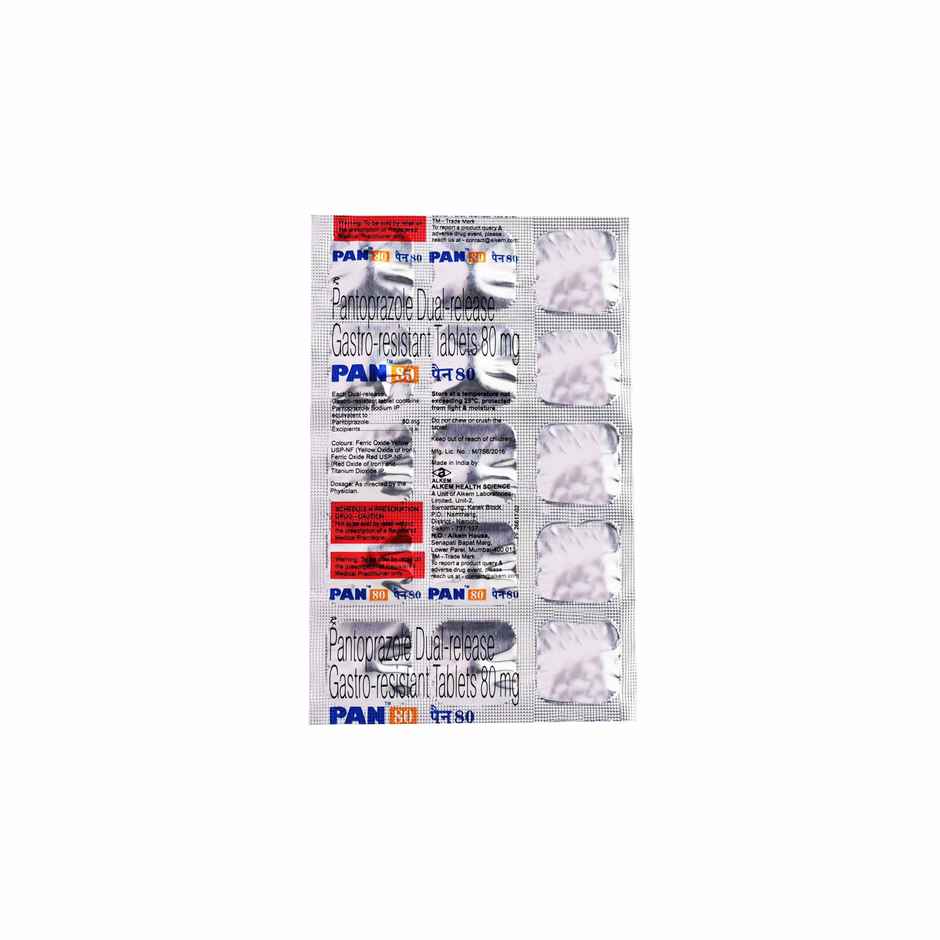 PAN 80 Tablet