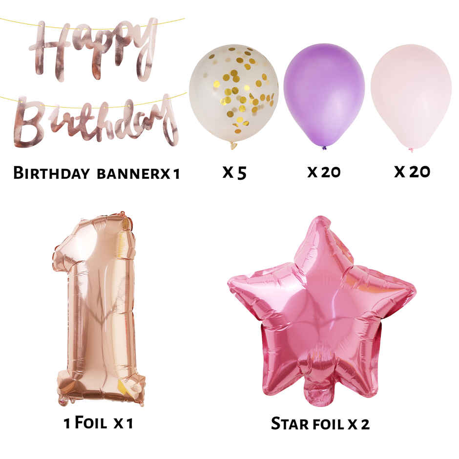 First Birthday Decoration Kit | Propcon