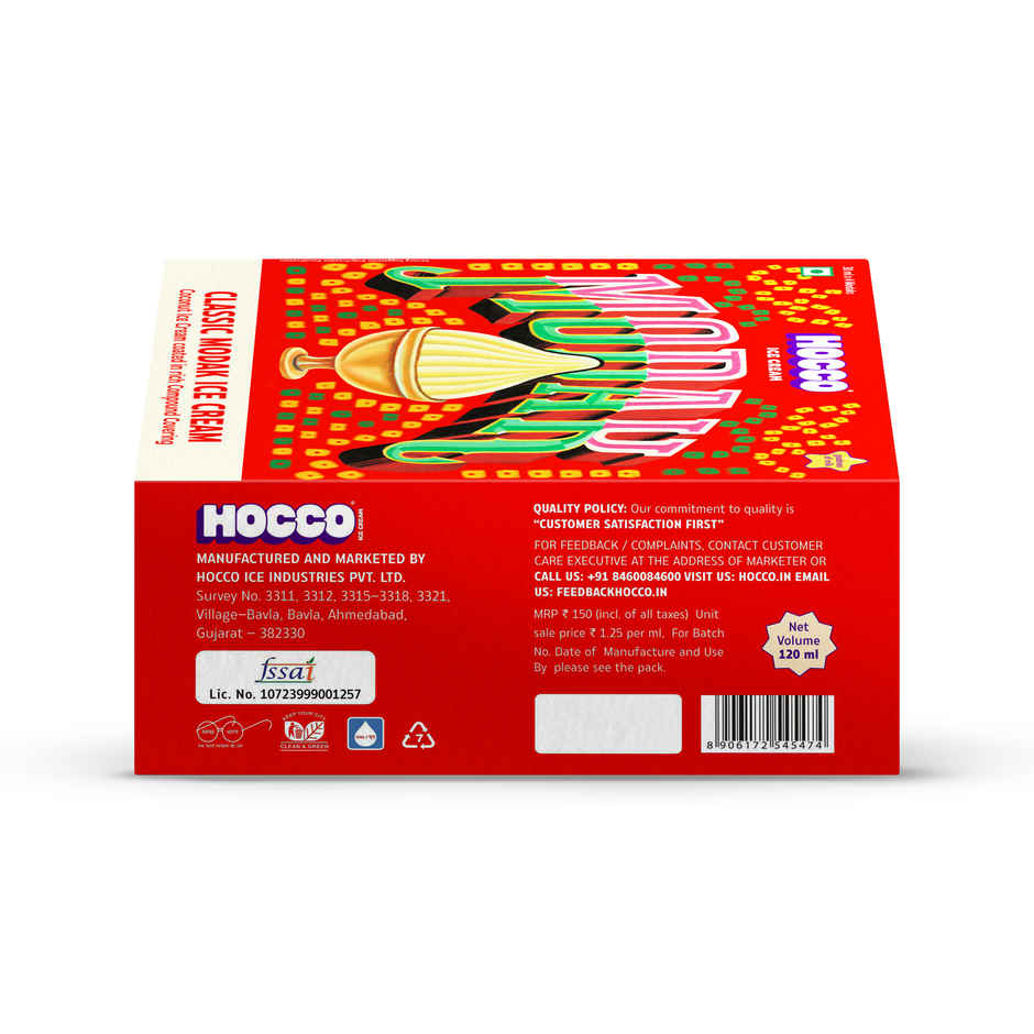 Hocco Ice Creams Classic Modak