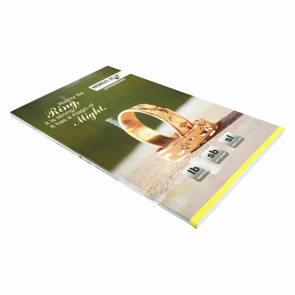 ABK Long Book 17 x 27 Cms 172 Pages Pack Of 6