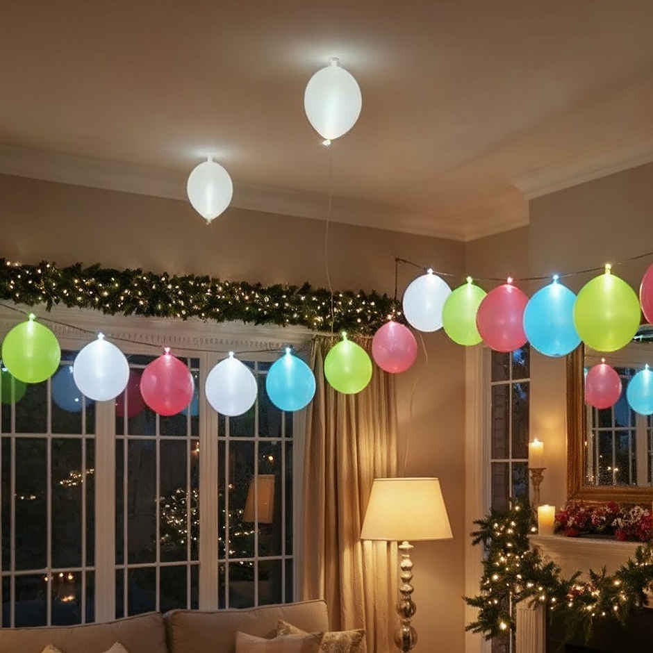 LED Party Balloons | Birthday Decoration | Party Needs | Multicolor | Propcon