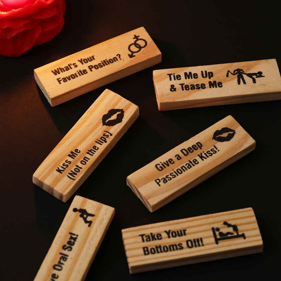Truth or Dare Couple Jenga Set | Happy Mail