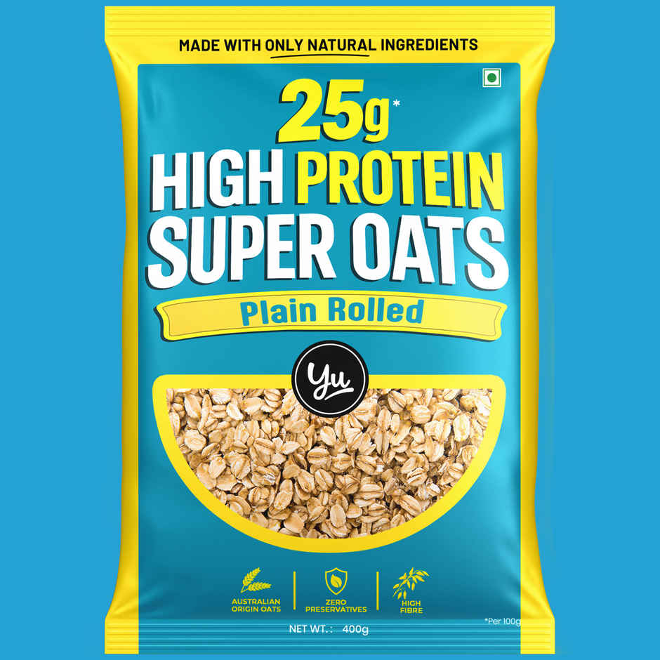 Yu High Protein Plain Rolled Oats