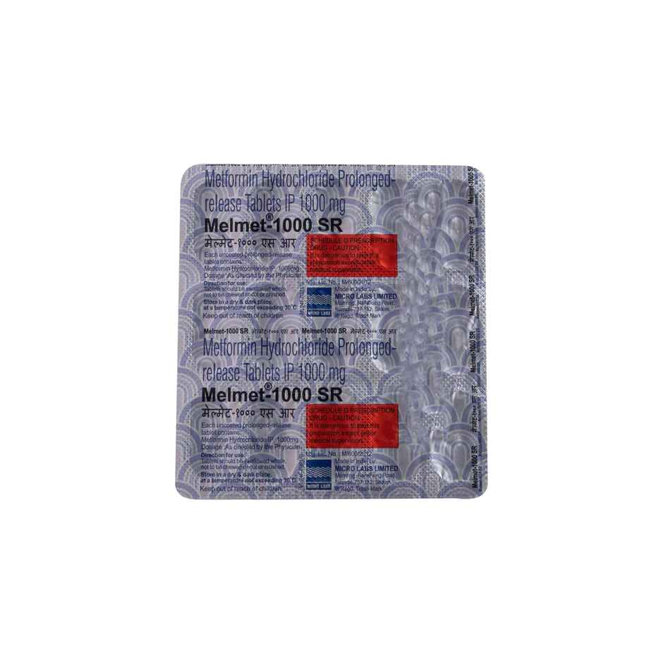 Melmet-1000 SR Tablet PR