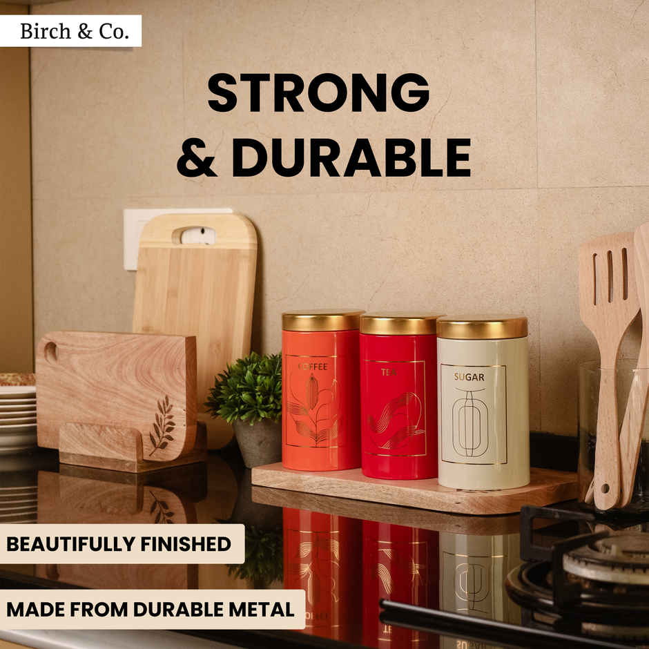 Birch & Co. Airtight Container - Tea Coffee Sugar