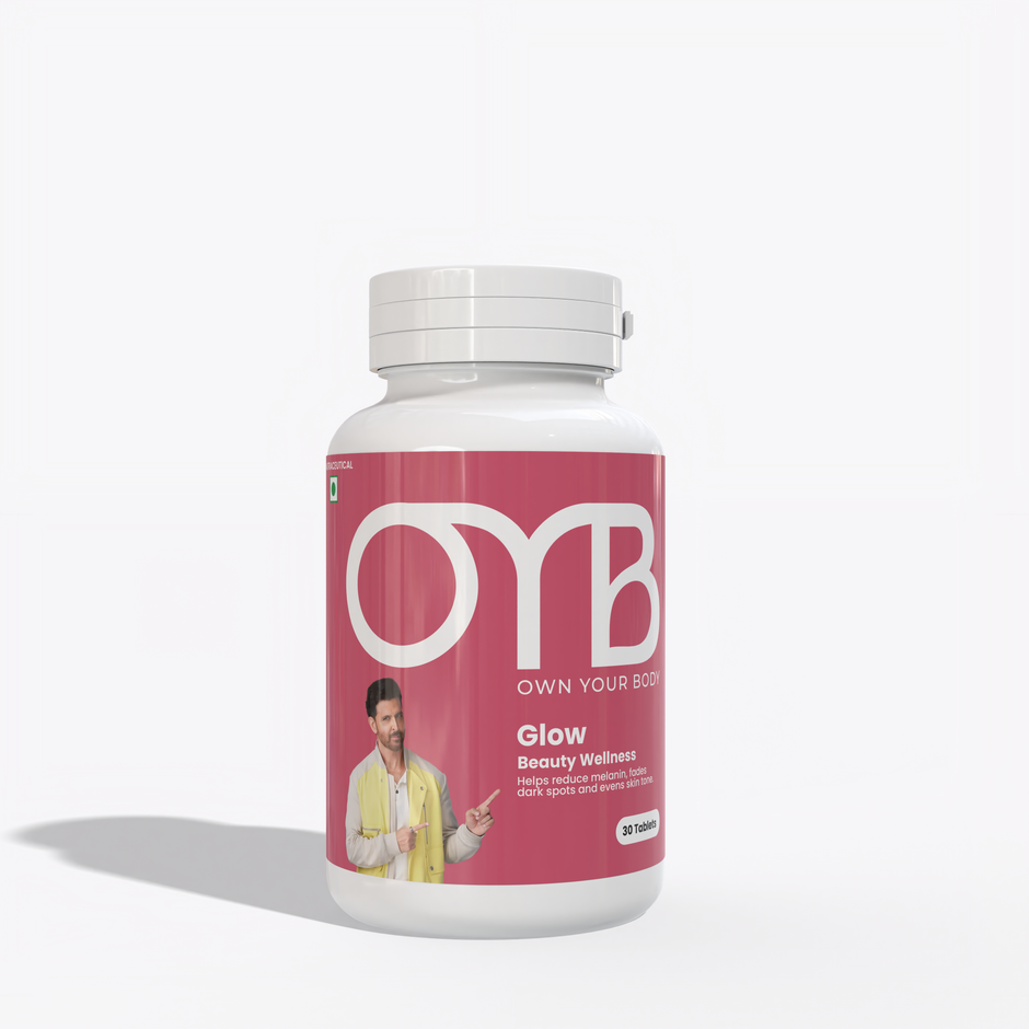 OYB Glow - Skin Brightening With Glutathione, Vitamin C & E