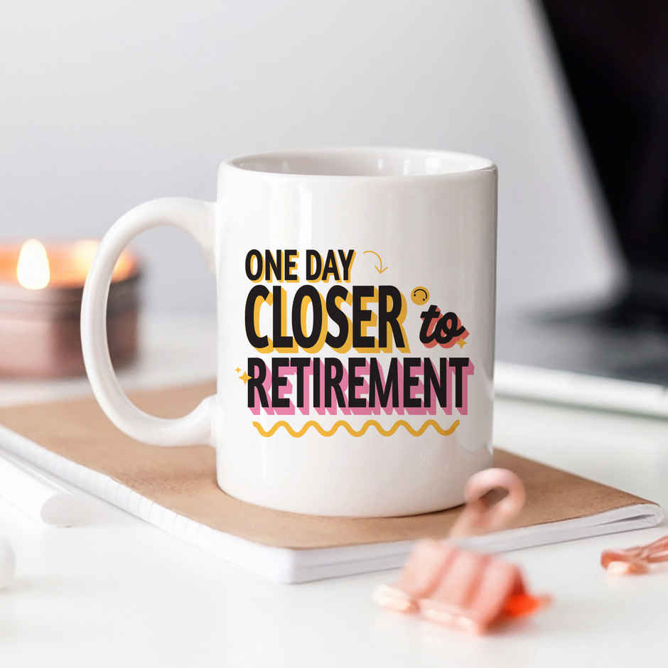 Funny Retirement Countdown Mug | Oye Happy