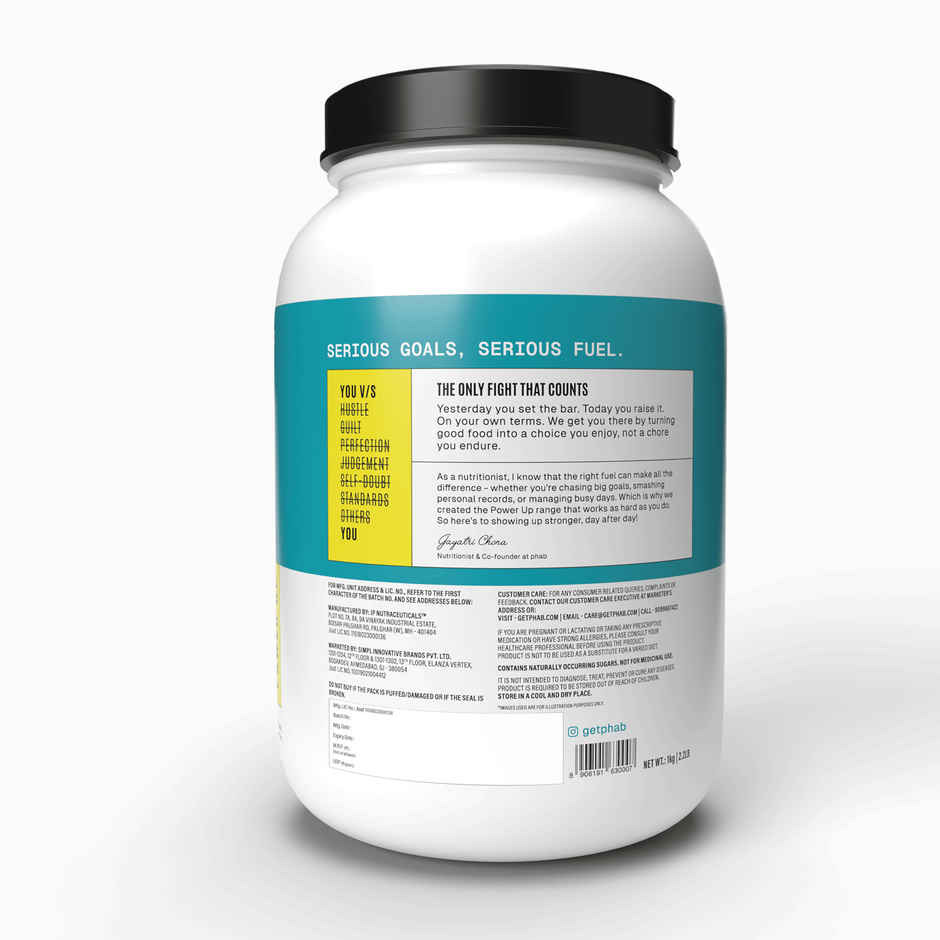 Phab Chocolate Hazelnut Whey Isolate Protein Powder Pack