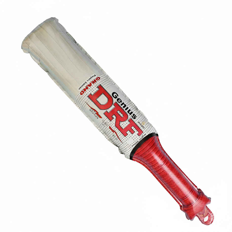 Cricket Bat Foil Balloon Bat Shaped Balloon for Cricket Match Party Decor | Propcon