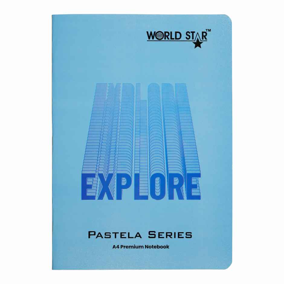 ABK A4 Long Book 21 x 29.66 cms 172 Pages Pack Of 6 - Ruled