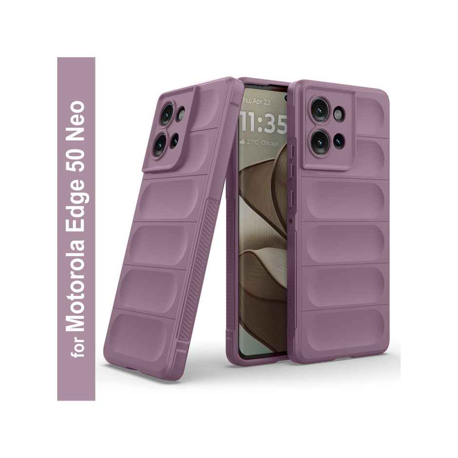 Zapcase Back Cover for Motorola Edge 50 Neo | Magic-Lavender