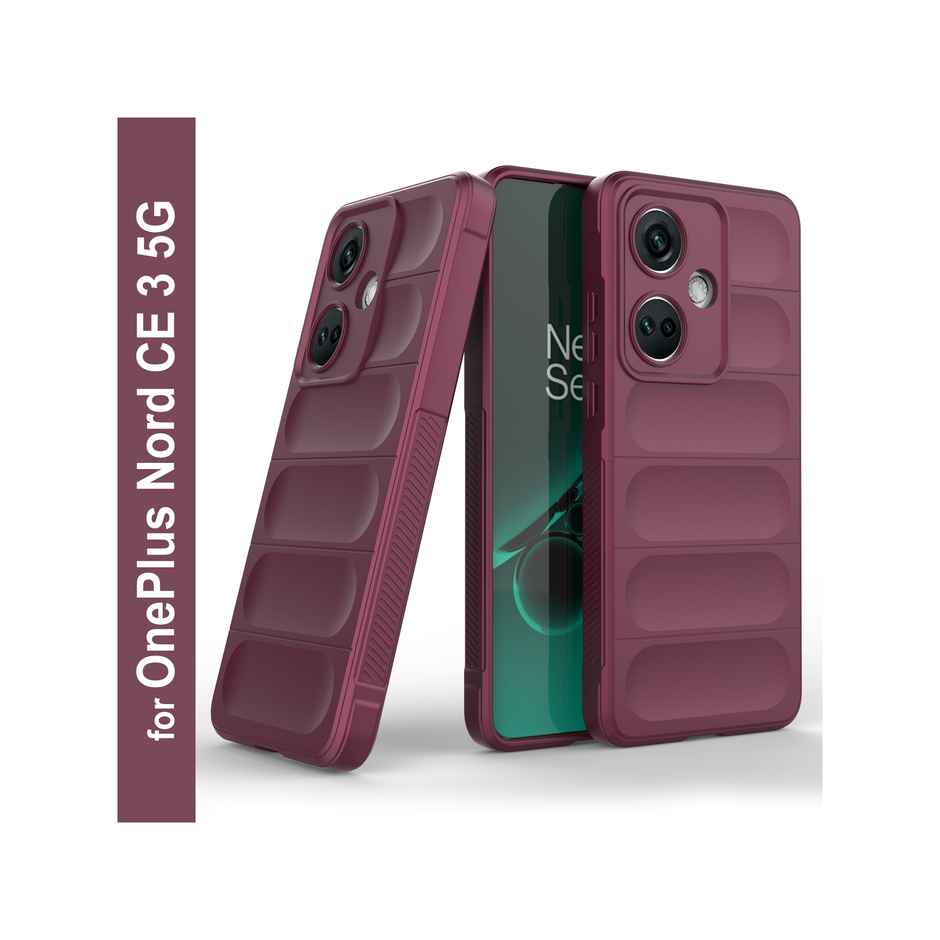 Zapcase Back Cover for OnePlus Nord CE 3 5G | Magic-Plum