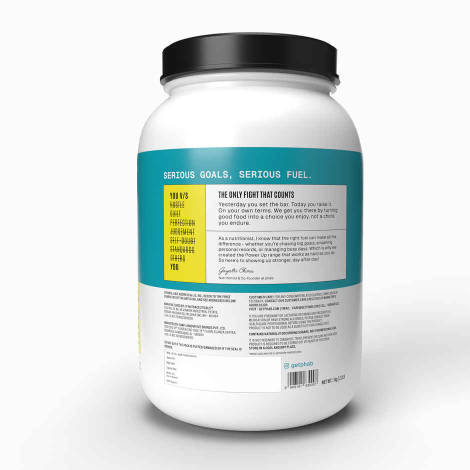 Phab Chocolate Hazelnut Whey Isolate Protein Powder Pack