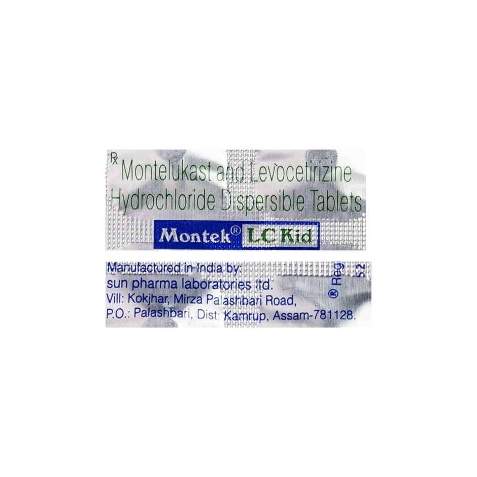 Montek LC Kid Dispersible Tablet