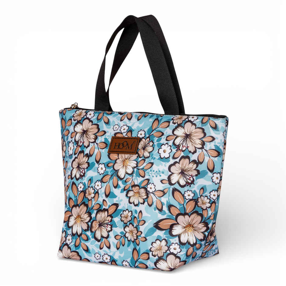 HOOM Print Lunch Bag with Met-PET Aluminium Insulation | Fresh, Warm & Stylish