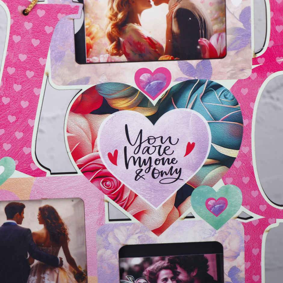 Archies I Love You Hanging With Photoframe