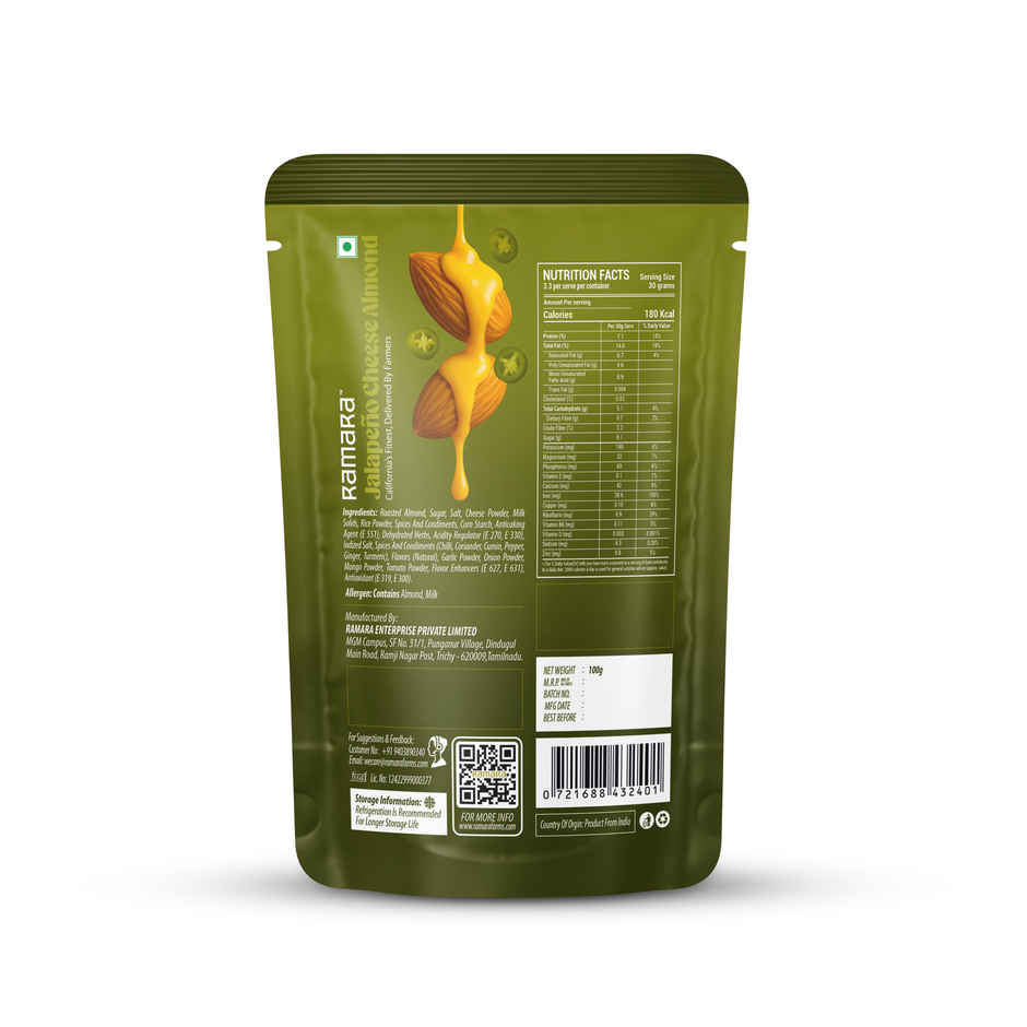 Ramara Farms Jalapeno Cheese Almonds