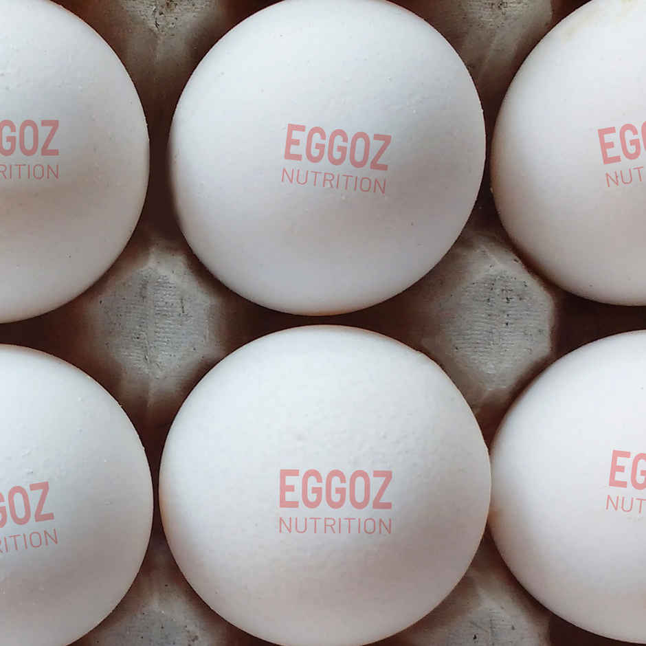 Eggoz Nutrition Protein Rich Farm Fresh White Eggs (30pc) & Broccoli (1pc) Combo