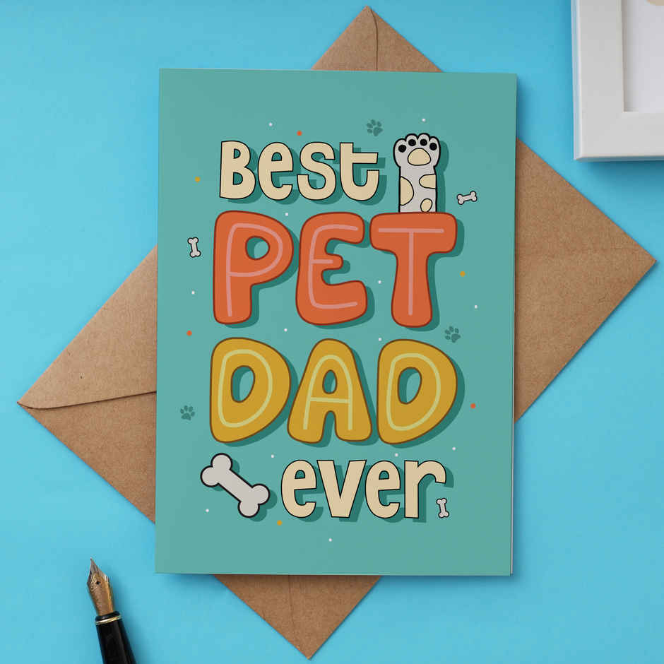 Father's Day Card for Pet Dad | Oye Happy