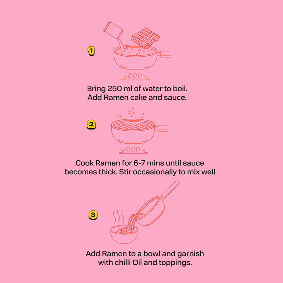 Yu Cheesy VEG Carbonara - Korean Ramen Noodles Combo 