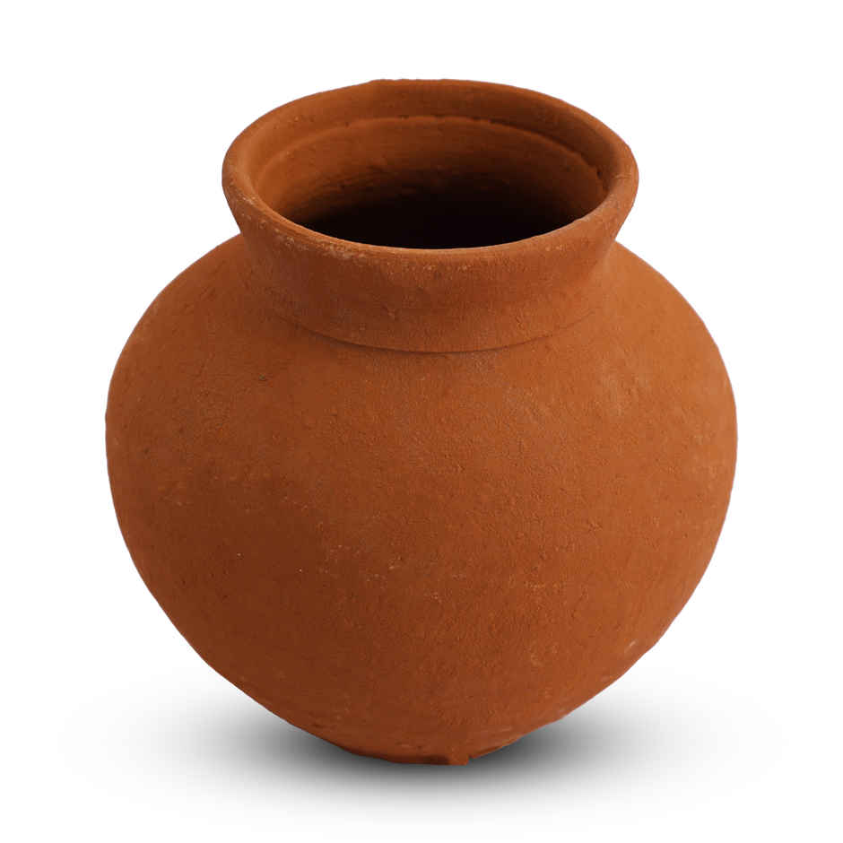 Traditional Clay Pot | 1 ltr | Shankranti Special | Oye Happy