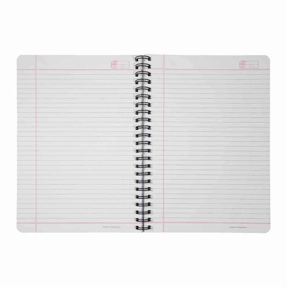 ABK Single Subject Spiral Ruled Notebook Soft Cover | 288 Pages, A4 -29.7 x 21 cm