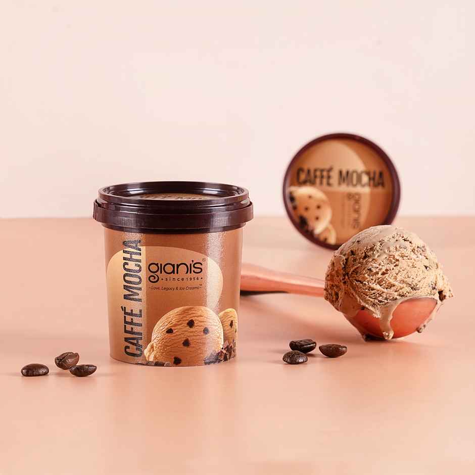 Giani's Caffe Mocha Ice Cream Cup