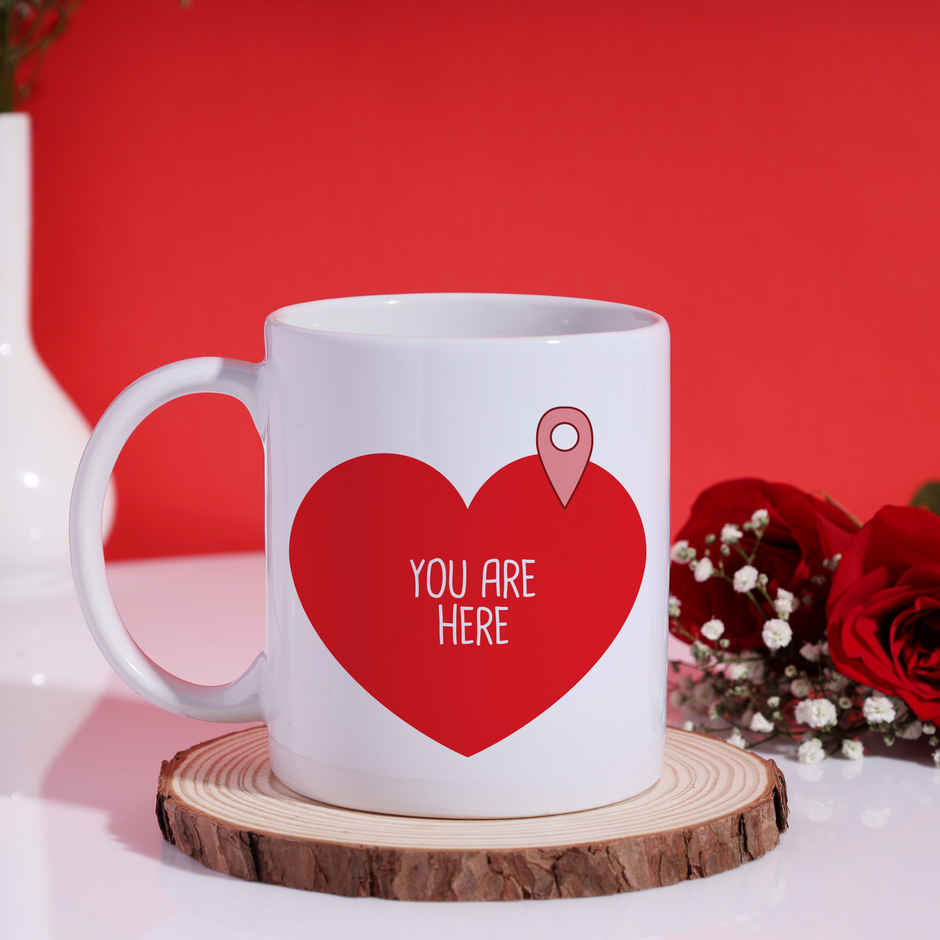 You Are in My Heart Mug | Oye Happy