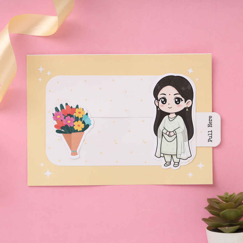 Sliding Mother's Day Greeting Card | Oye Happy