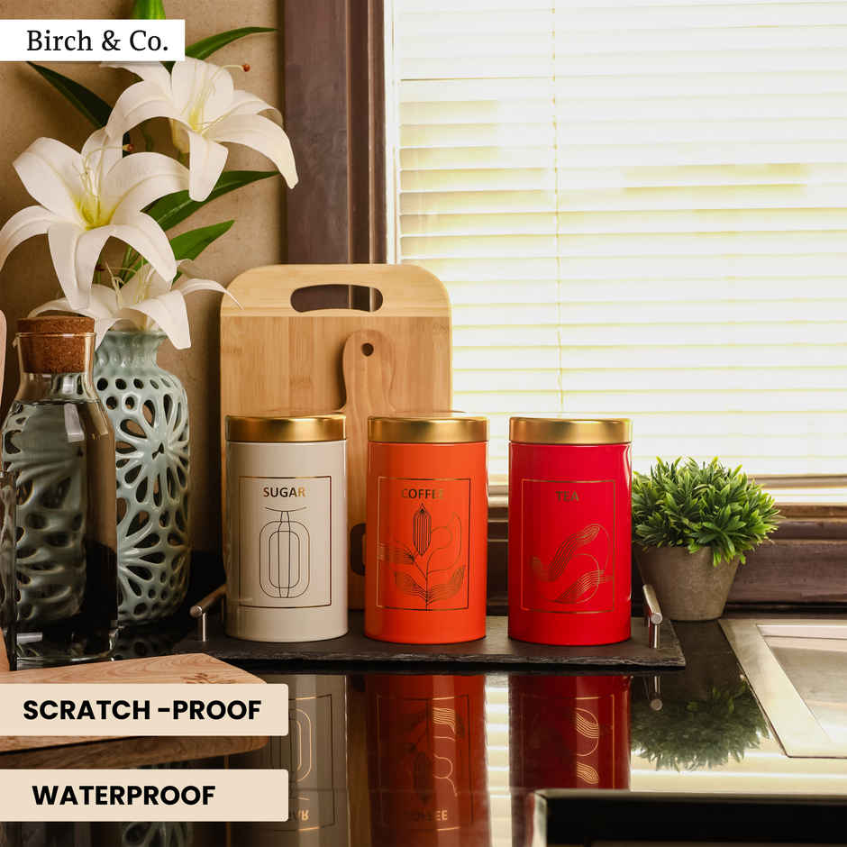 Birch & Co. Airtight Container - Tea Coffee Sugar