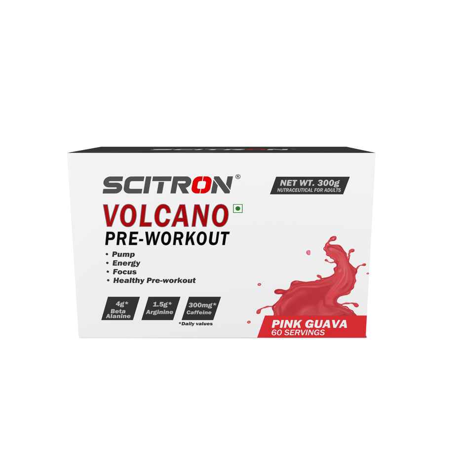 Scitron Volcano Pre Workout - Pink Guava