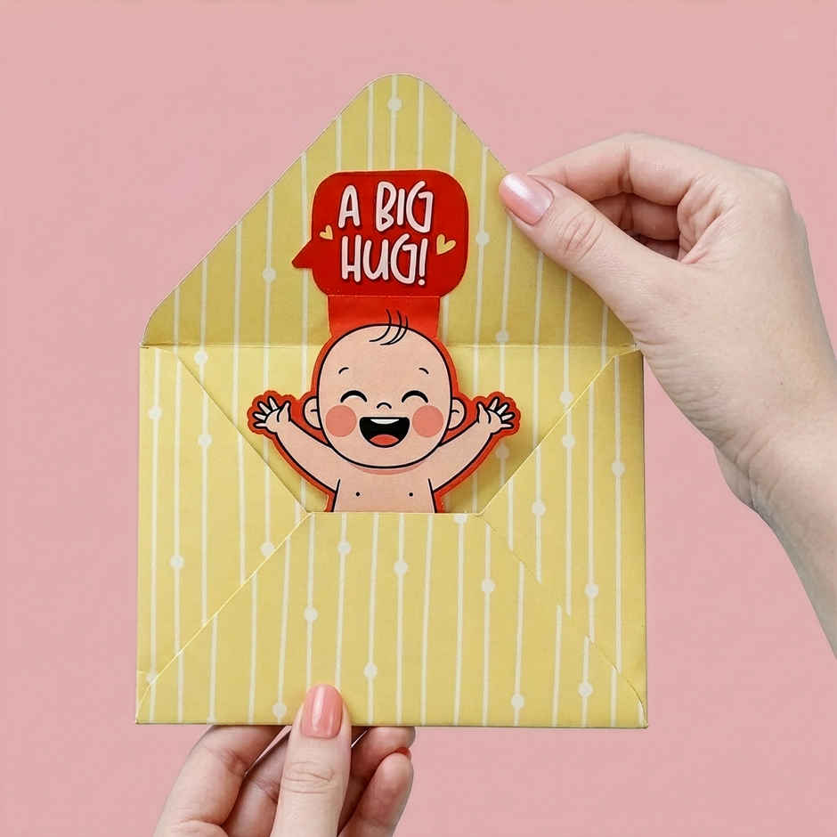 3D Pull-Out Greeting Card | Oye Happy