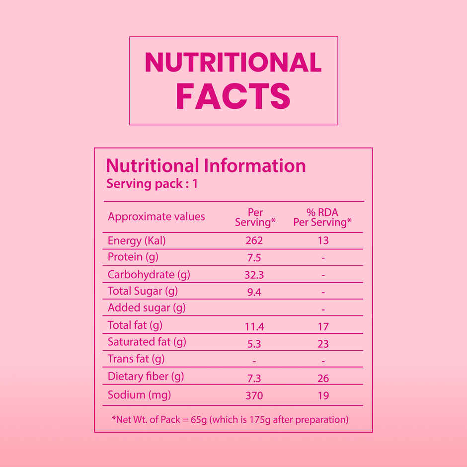 Yu Pink Sauce Instant Wheat Pasta | Penne - Combo Pack