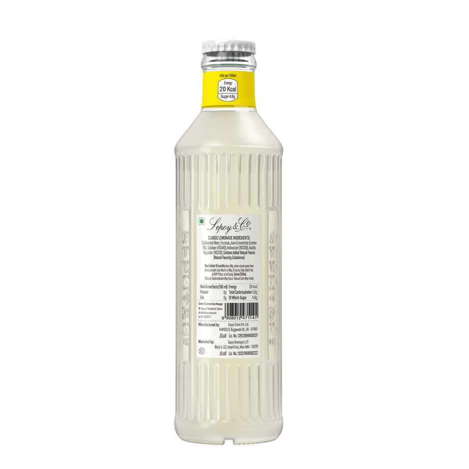 MONIN Watermelon Syrup () & Sepoy & Co. Classic Lemonade () Combo 