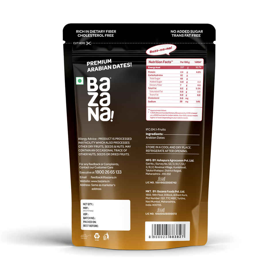 Bazana Authentic Arabian Dates