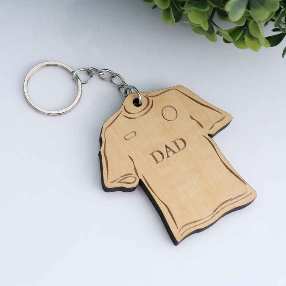 Dad T-Shirt Keychain | Oye Happy